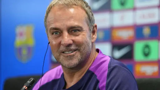 Hansi Flick, técnico del FC Barcelona - EFE