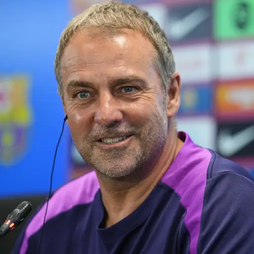 Hansi Flick, técnico del FC Barcelona - EFE