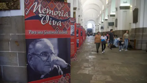 Honran al obispo Juan Gerardi, asesinado hace 28 años. ,Omar Solís/Emisoras Unidas