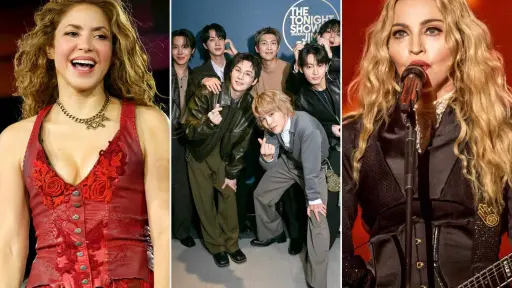 Shakira, BTS, Madonna Mundial 2026 ,Instagram