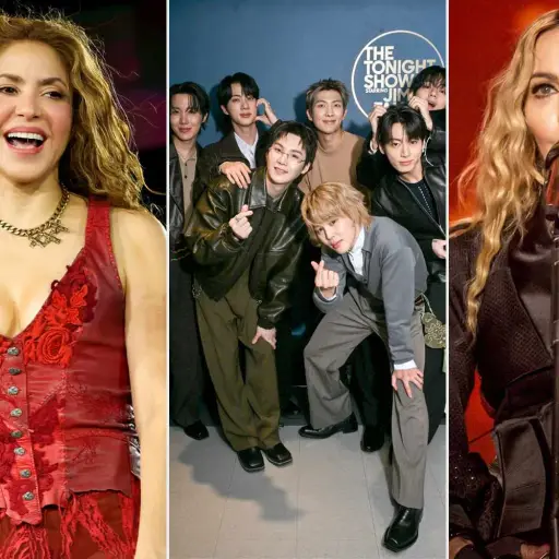 Shakira, BTS, Madonna Mundial 2026 ,Instagram