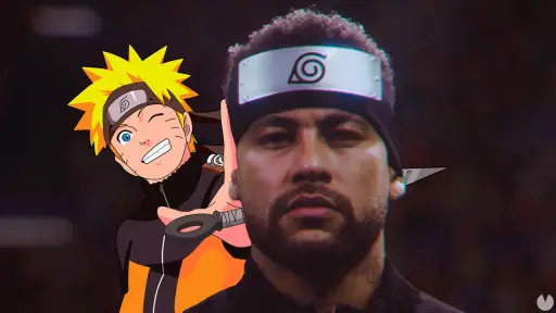 Naruto y Neymar ,Redes sociales