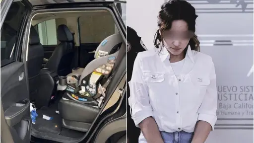 Niño murió dentro de vehículo. ,Redes sociales.