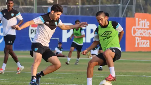 Sub-20 de Guatemala que busca boleto al Mundial y Juegos Olímpicos 
