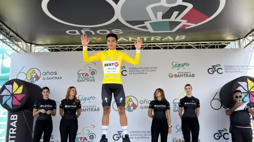 ¡César David Guavita conquista la Vuelta Bantrab 2026! - instagram @bestpc.cyclingteam