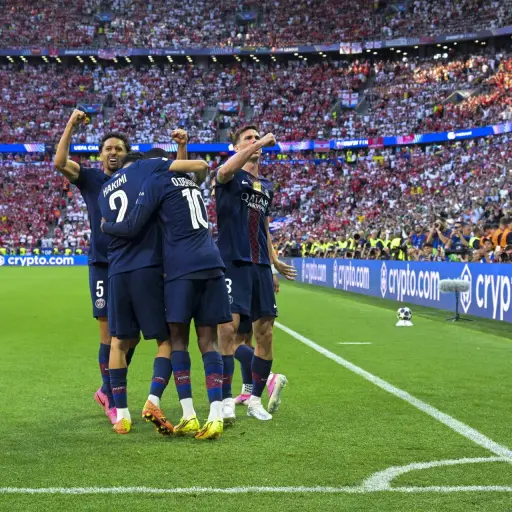 Celebración del PSG en la final de la UEFA Champions League - EFE