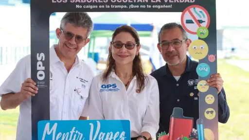 Autoridades salubristas destacaron la importancia de prevenir las enfermedades relacionadas con el cáncer. ,Alex Meoño 
