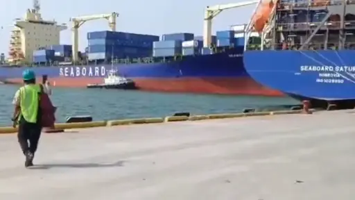 El accidente quedó captado por varios videos compartidos en redes sociales.  ,Captura de pantalla.