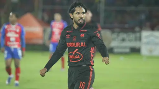 José Morales celebrando en la final del Clausura 2026 