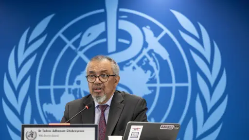 Tedros Adhanom Ghebreyesus, director general de la OMS ,EFE