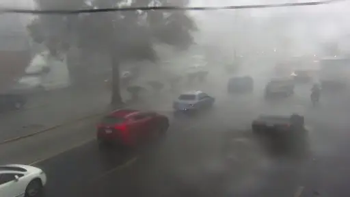 Lluvias en la ciudad ,PMT de Guatemala. 