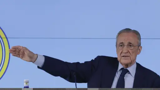 Denuncian a Florentino Pérez, presidente del Real Madrid 
