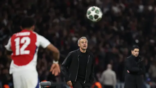 Luis Enrique, técnico de París Saint-Germain 