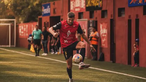 David Grande, nuevo delantero del Deportivo Marquense - instagram @davidgrande9