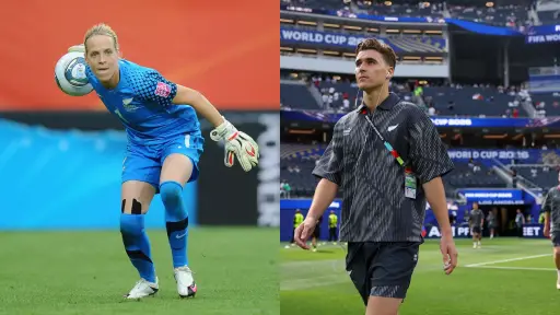 Tyler y Jenny Bindon hacen historia en el Mundial: primer caso de madre e hijo en la Copa del Mundo ,