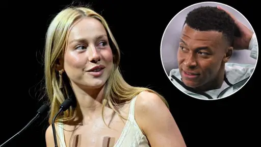 Ester Expósito y Mbappé ,Redes sociales