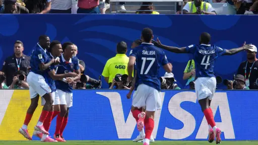 Celebración de Francia ante Senegal - EFE