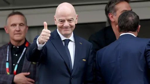 Gianni Infantino, presidente de la FIFA 