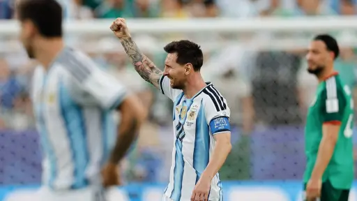 Messi explicó su emoción tras el triplete ante Argelia en el debut del Mundial 2026. ,EFE.