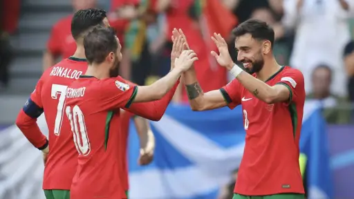 Bernardo Silva, en el centro de las críticas tras el debut de Portugal. ,EFE.