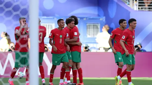 Marruecos hace historia ante Brasil 