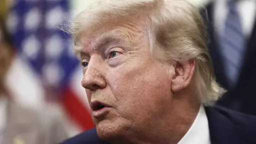 Foto de archivo del presidente de Estados Unidos, Donald Trump , EFE/JIM LO SCALZO