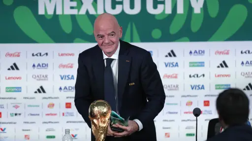 Gianni Infantino, presidente de la FIFA 