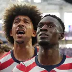 Victoria de Estados Unidos ante Paraguay 
