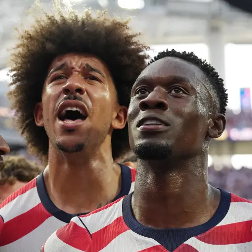 Victoria de Estados Unidos ante Paraguay 