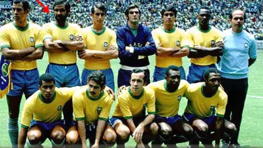 Muere Brito, campeón del mundo con Brasil en México 1970. ,Redes sociales.