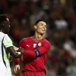 Cristiano Ronaldo en el partido amistoso entre Portugal y Nigeria - EFE