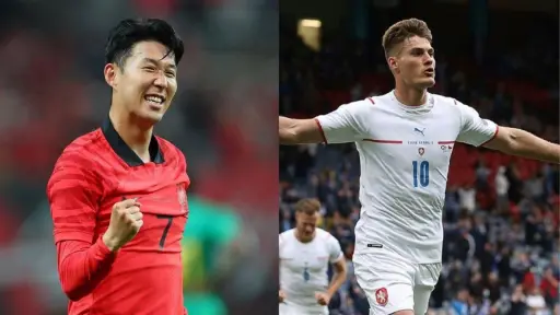 Corea del Sur y República Checa llegan al Mundial con historial parejo y sin dominio claro. ,Redes sociales.