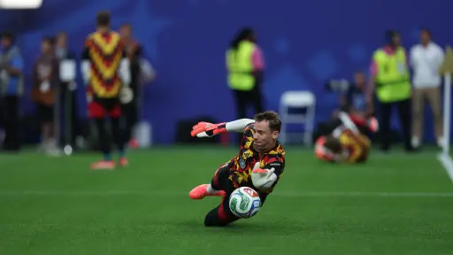 Manuel Neuer, portero de la selección de Alemania 