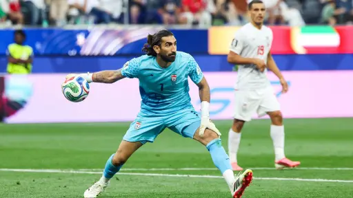 Alireza Beiranvand, portero de la selección de Irán ,EFE