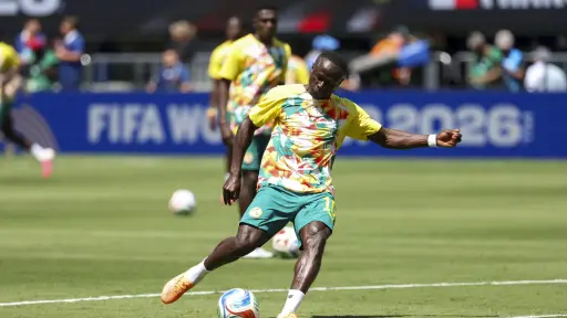 Sadio Mané, delantero de Senegal ,EFE
