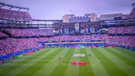 El Mundial honra a las víctimas de los devastadores terremotos en Venezuela. ,Captura de pantalla video de X.