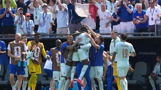 Celebración de Francia ante Noruega en el Mundial 2026 - EFE