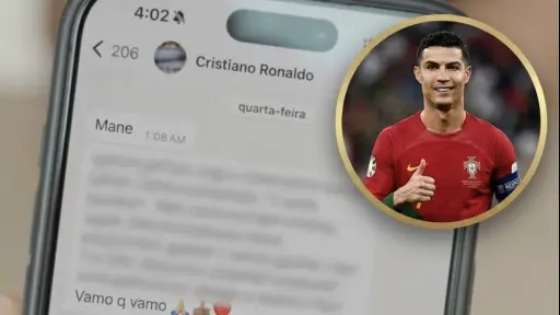 El mensaje de Cristiano Ronaldo a Bento tras sus errores que conmueve a los aficionados. ,Redes sociales. 