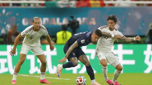 Partido entre España y Uruguay en Guadalajara - EFE