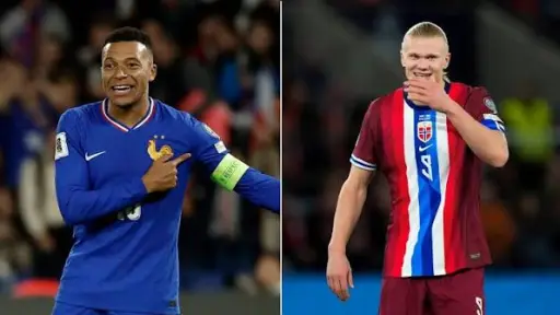 Haaland y Mbappé ,Haaland y Mbappé