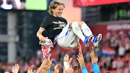 Modric lidera la selección de Croacia ,Agencia EFE