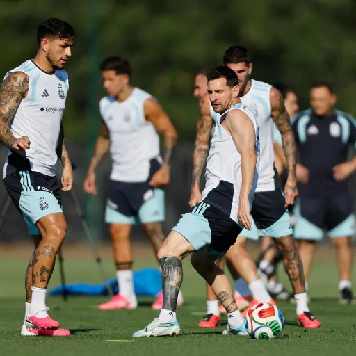 Argentina juega contra Jordania en el cierre de la fase de grupos. ,Agencia EFE