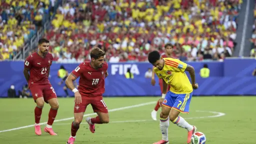 Partido entre Colombia y Portugal por el Mundial 2026 - EFE