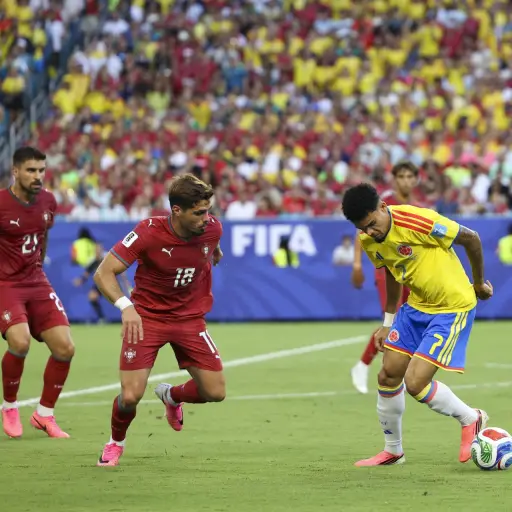 Partido entre Colombia y Portugal por el Mundial 2026 - EFE