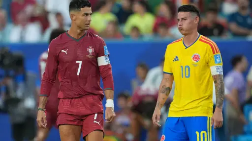 Hoy, Colombia le ganó el primer lugar a Portugal de Cristiano Ronaldo 