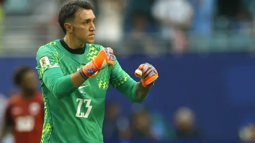 Fernando Muslera, portero de la Selección de Uruguay 
