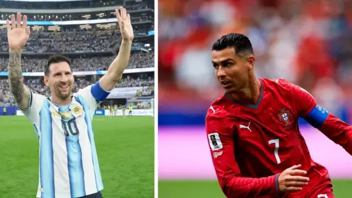 Lionel Messi y Cristiano Ronaldo ,Redes sociales