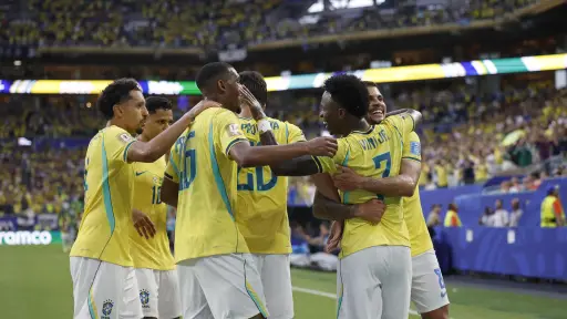 Celebración de Brasil ante Escocia en el Mundial 2026 - EFE
