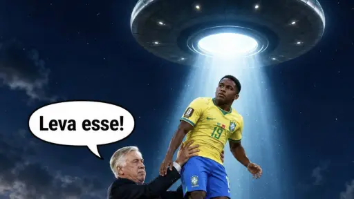 Una supuesta invasión alienígena en el Brasil-Escocia desata memes. ,Redes sociales. 