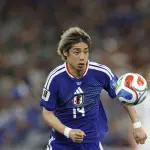 Junya Ito en el partido de Japón contra Túnez ,EFE